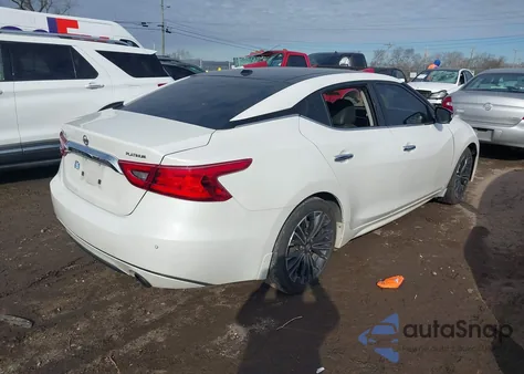 2016 Nissan Maxima 3.5 Platinum из США, поврежденный, VIN 1N4AA6AP9GC405143